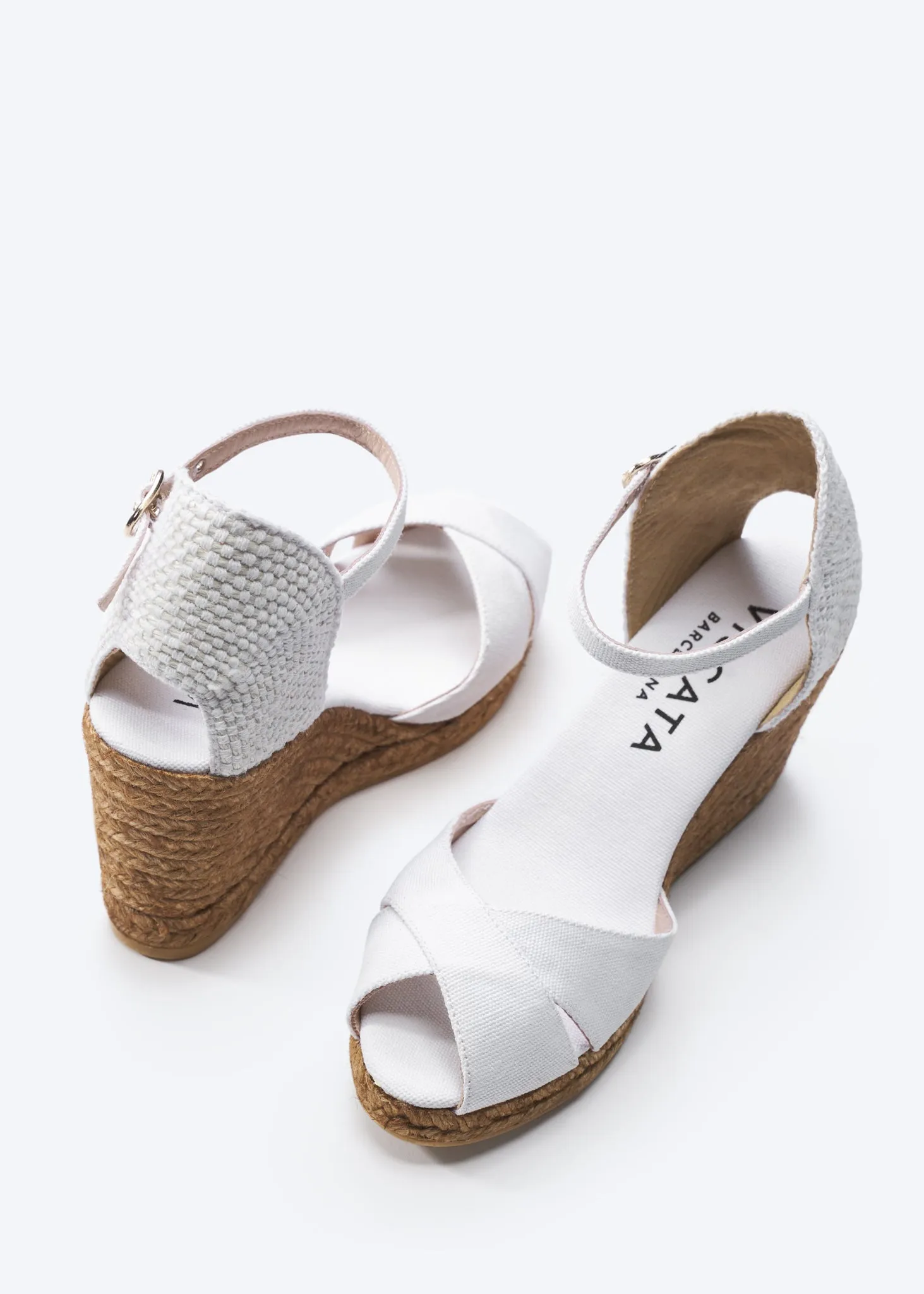 Aiguablava Limited Edition Canvas Espadrille Sandal Wedges