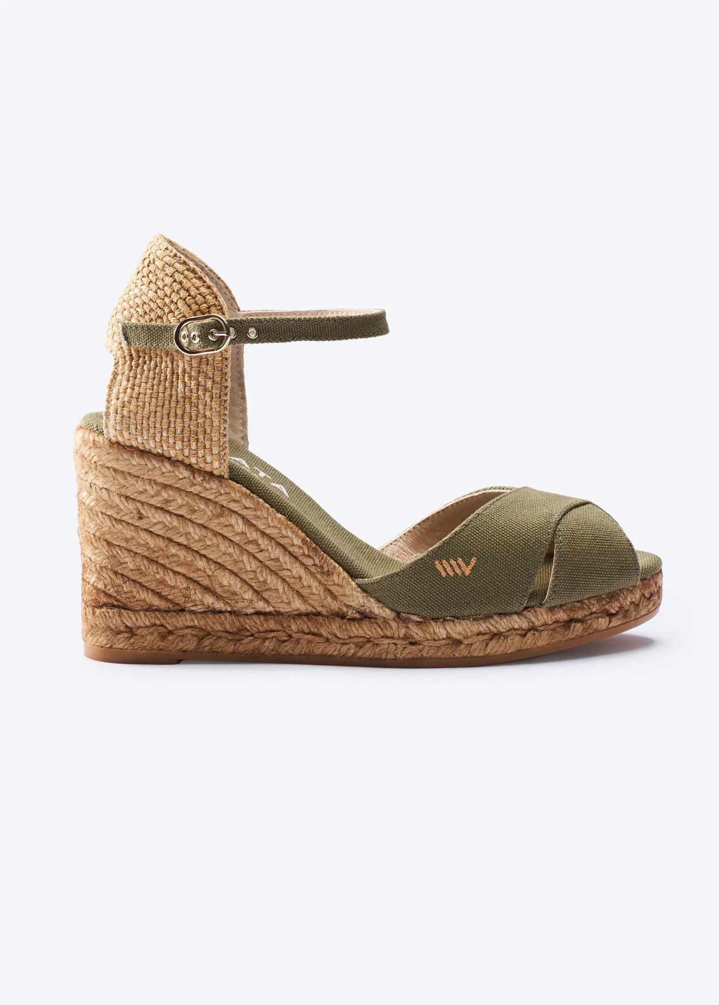 Aiguablava Limited Edition Canvas Espadrille Sandal Wedges