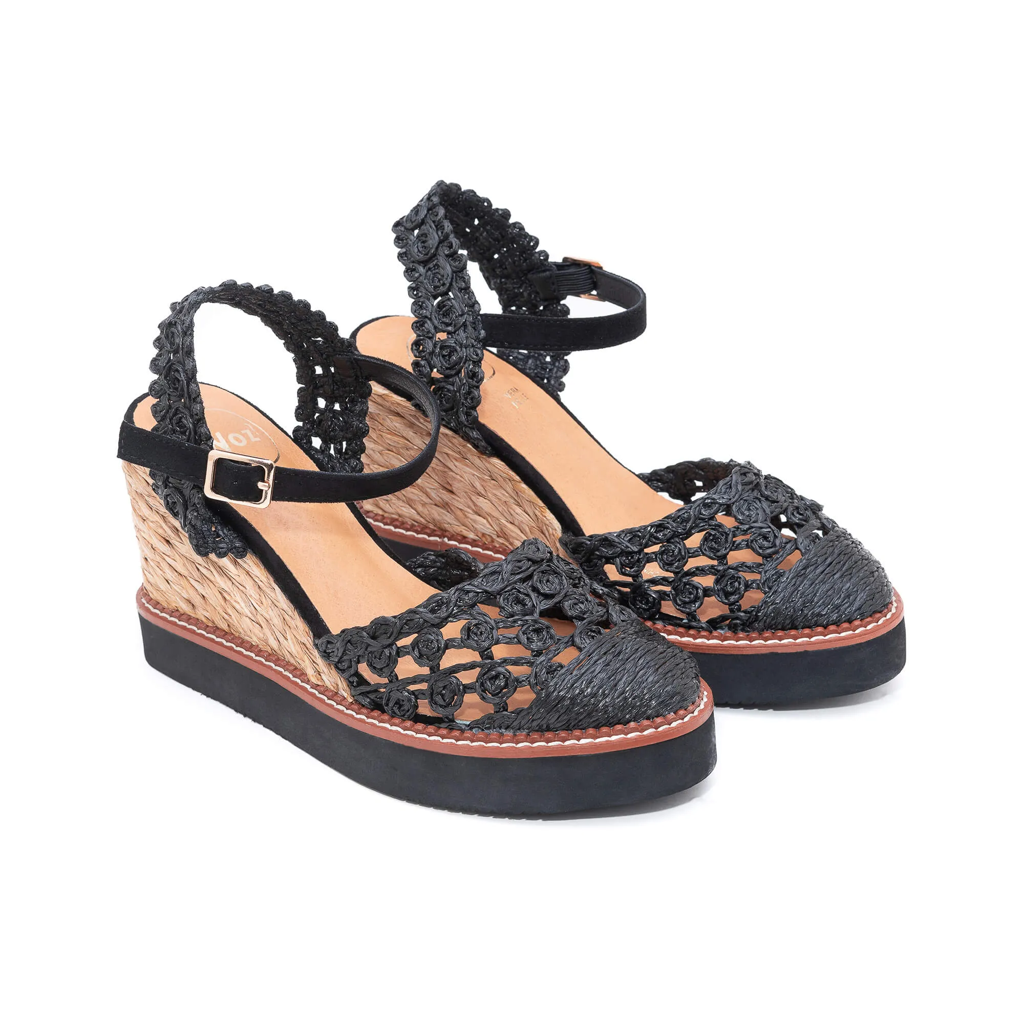 Aria Black Espadrille