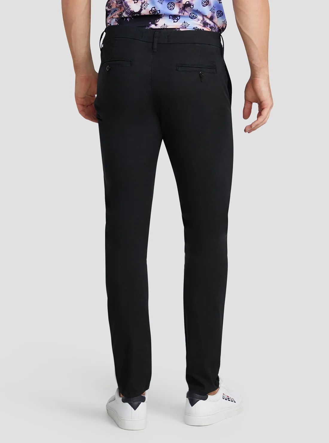 Black Daniel Slim Chino Pants