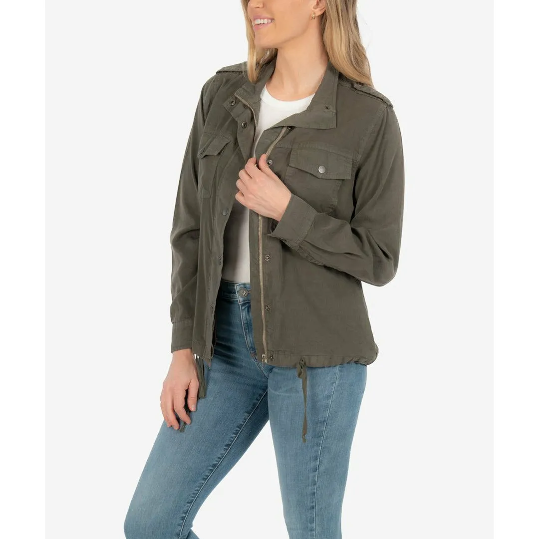 Bri Drawstring Utility Jacket