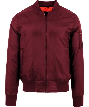 Burgundy - Bomber jacket