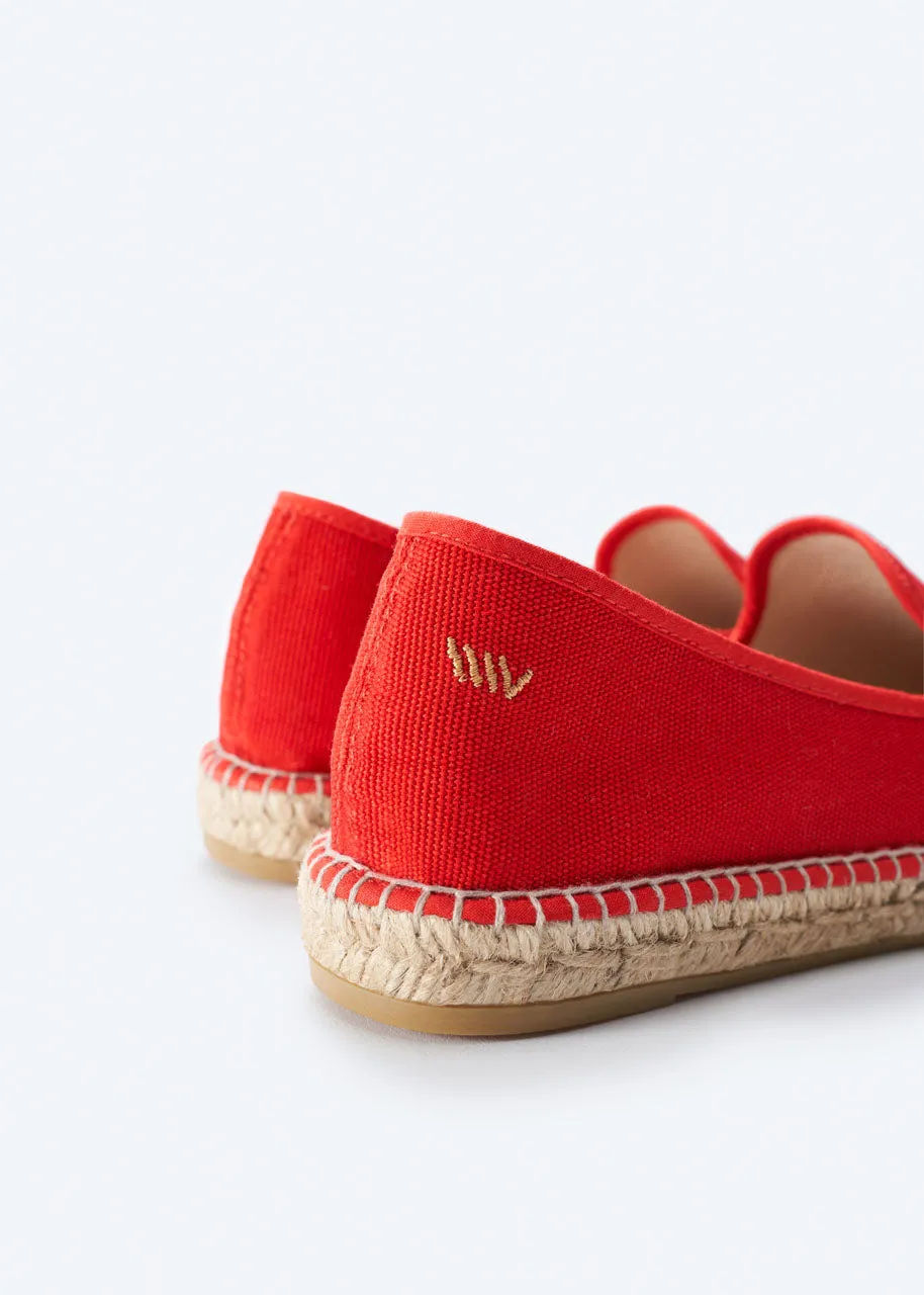 Calabona Limited Edition Canvas Espadrille Flats