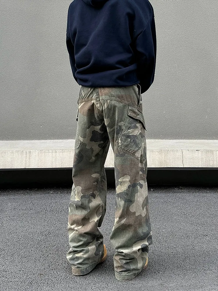 Camouflage Cargo Casual Pants