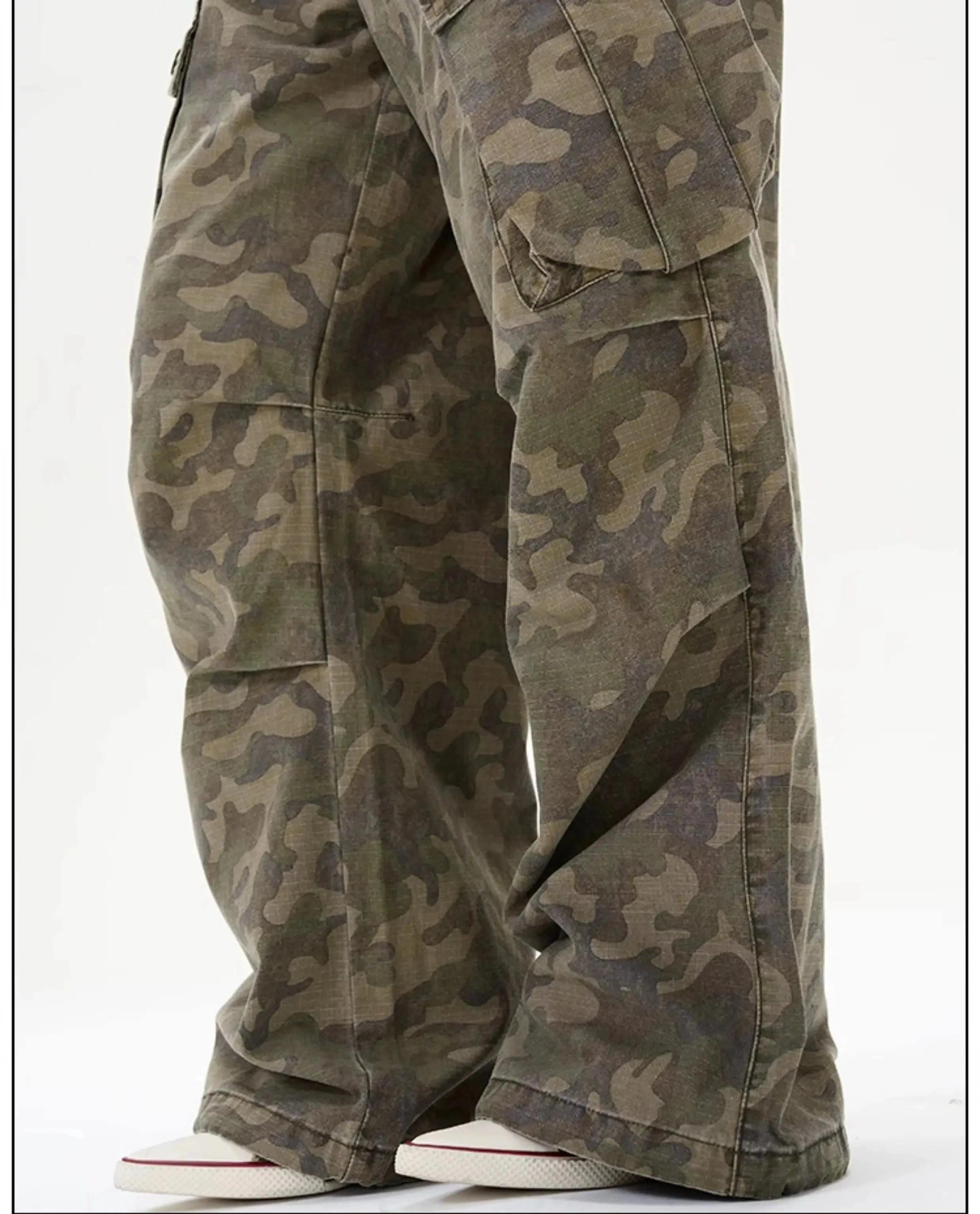 Cargo Camouflage Casual Pants