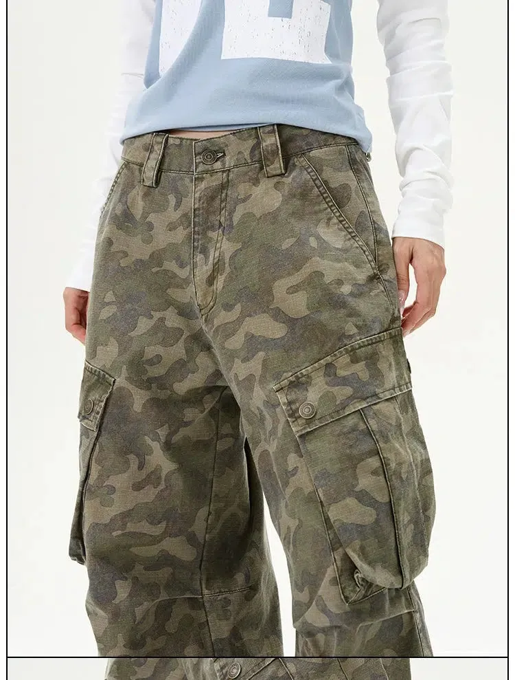 Cargo Camouflage Casual Pants