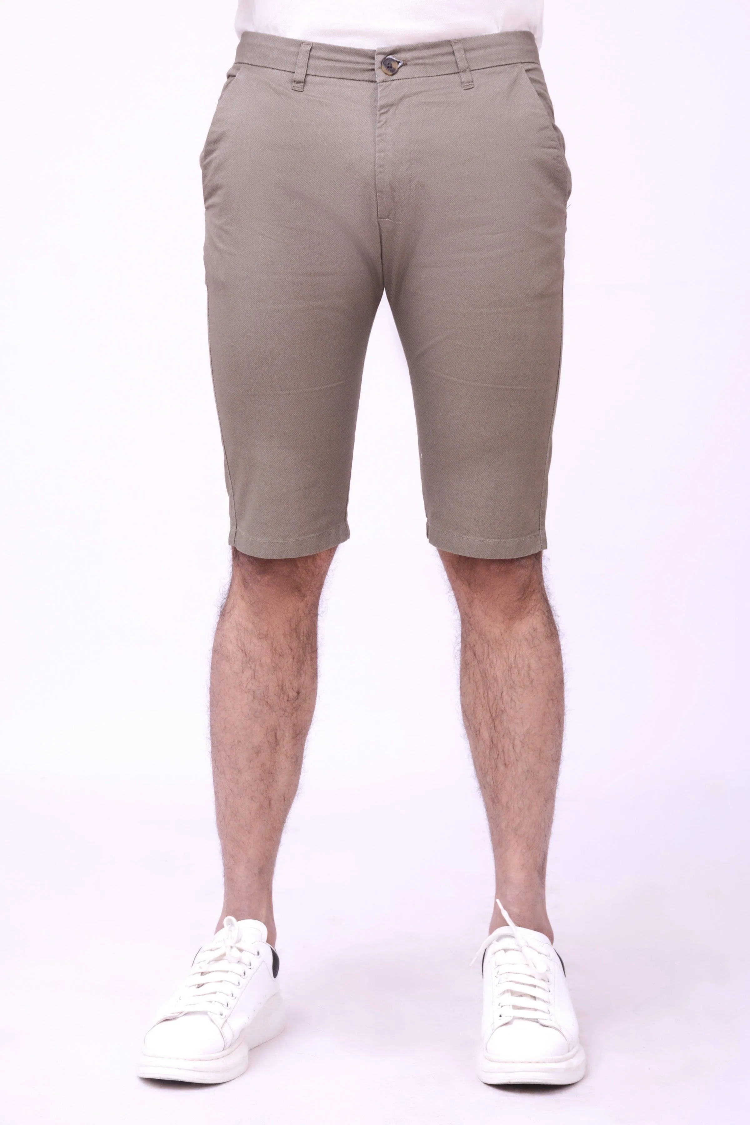 CASUAL CHINO SHORTS OLIVE