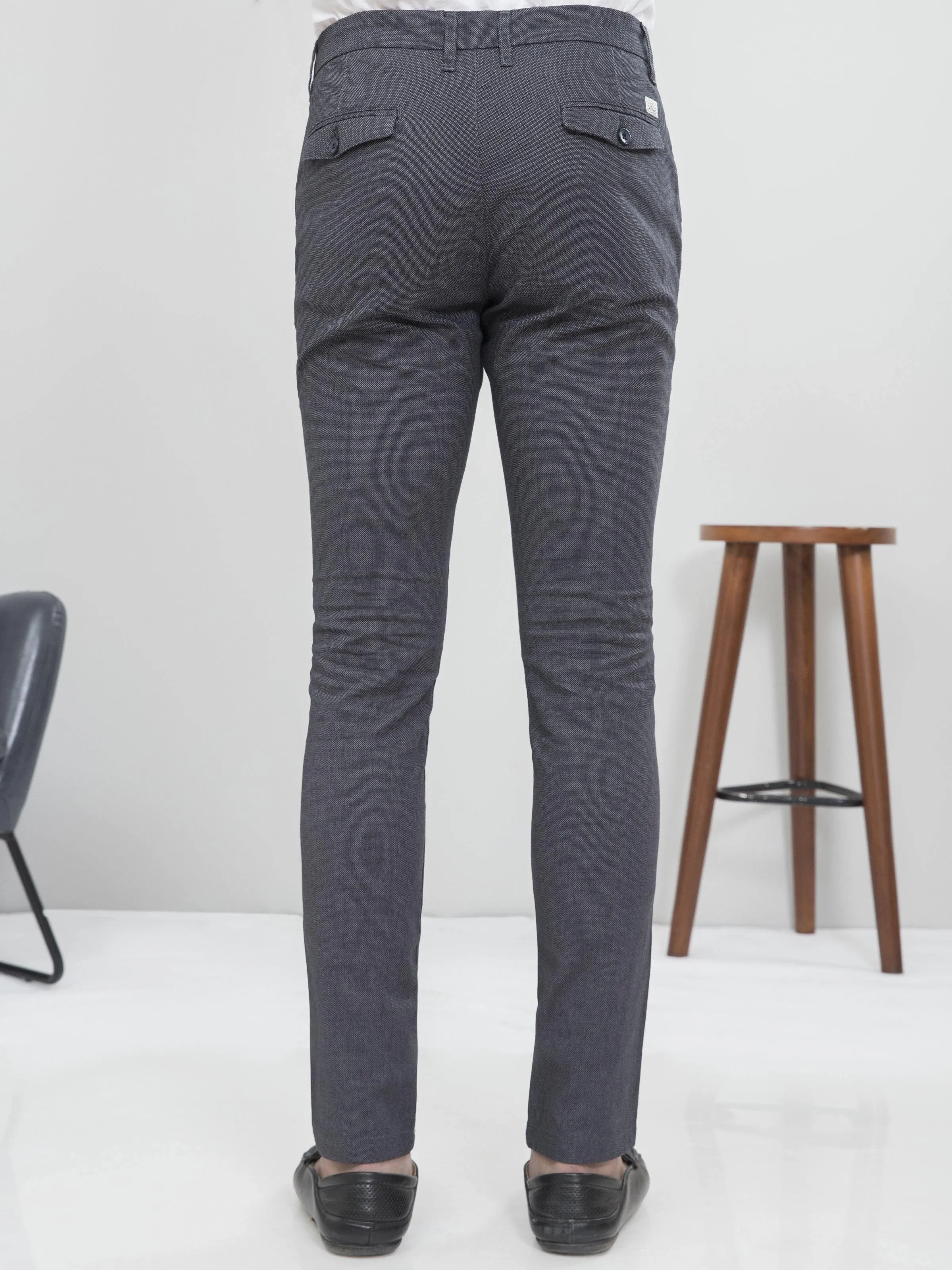 CASUAL PANT SLIM FIT BLUE BLACK