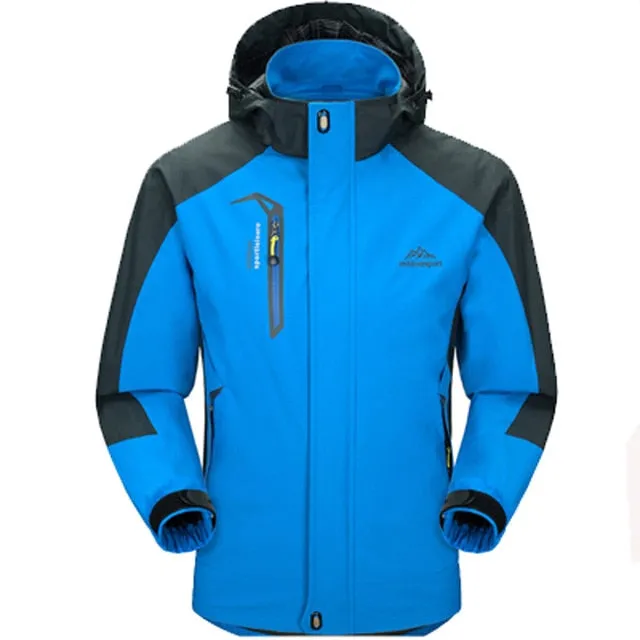 Casual Waterproof Coats With Hood For Men