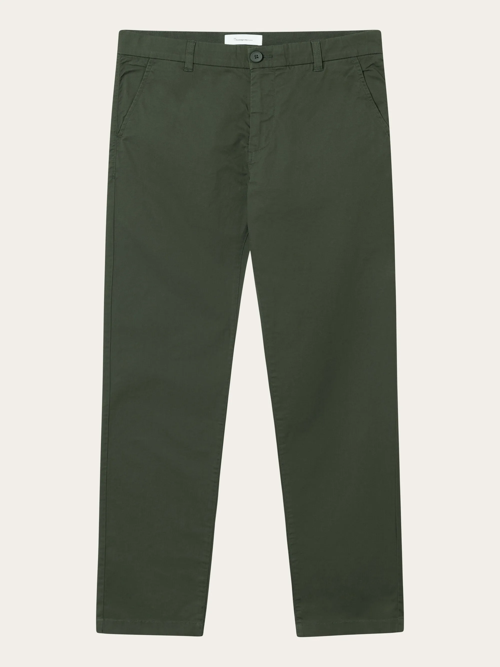 CHUCK regular chino poplin pant - Forrest Night