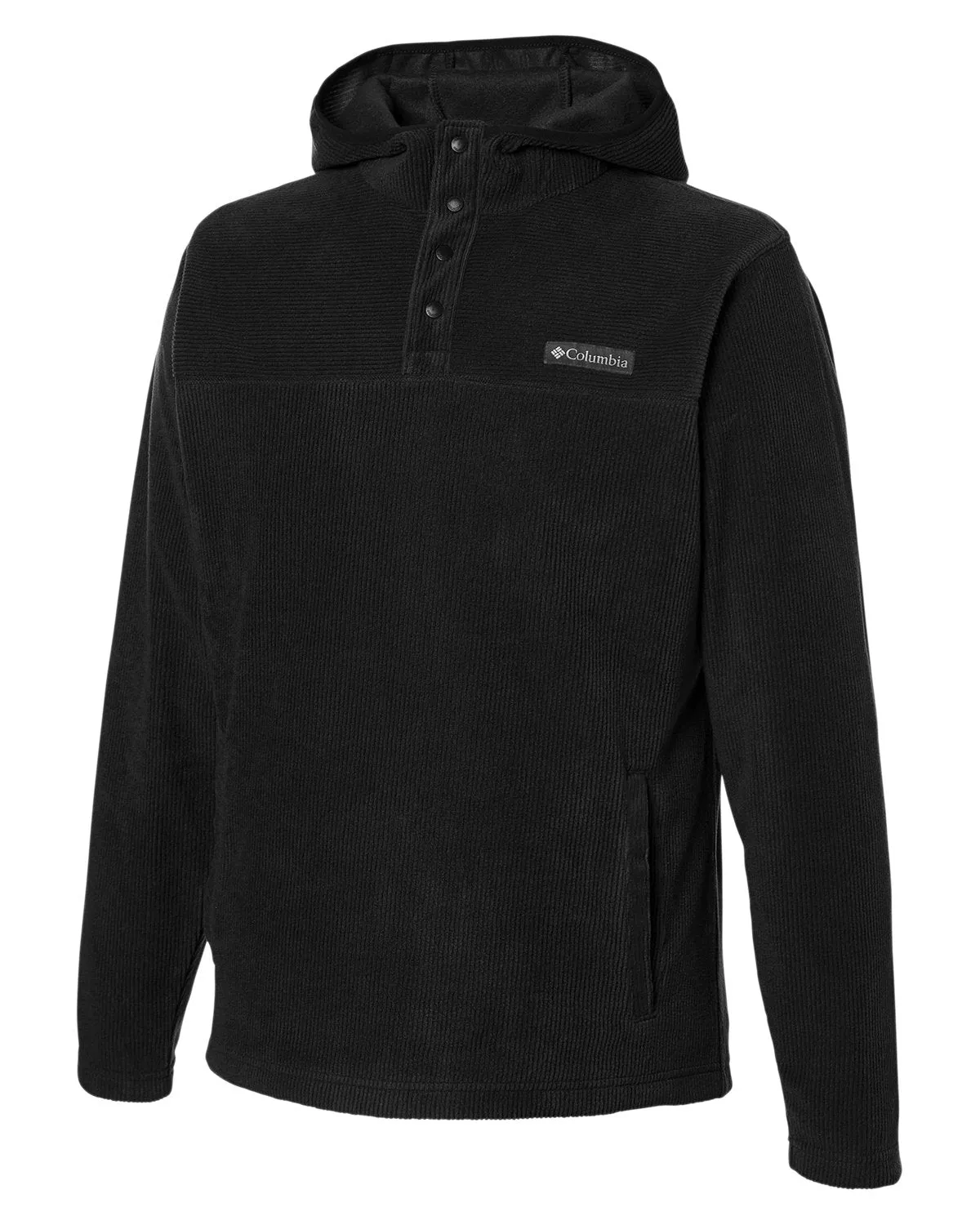 Columbia Men's Steens Mountain Novelty™ 1/2 Snap Hooded Jacket