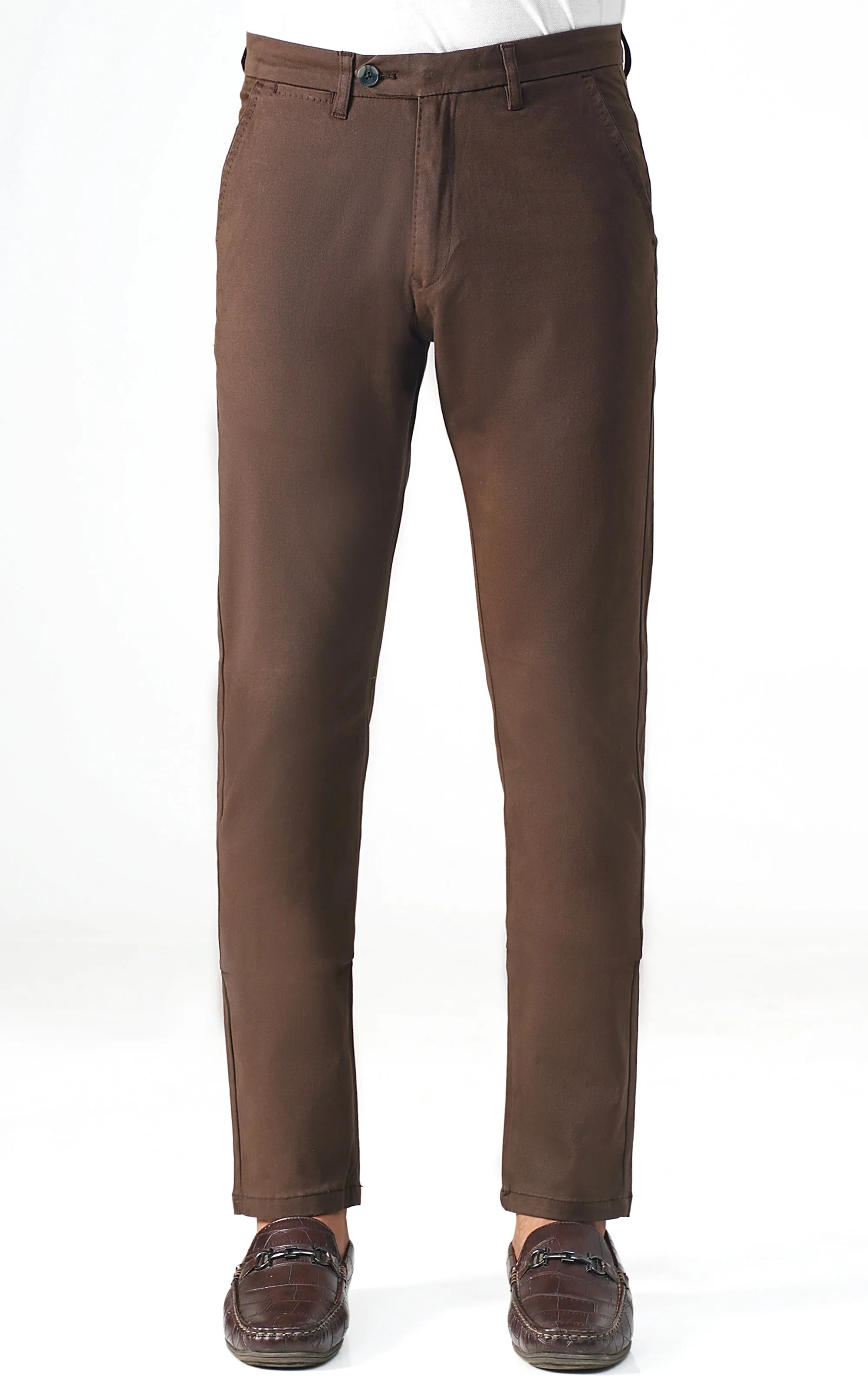 CROSS POCKET CASUAL PANT BROWN