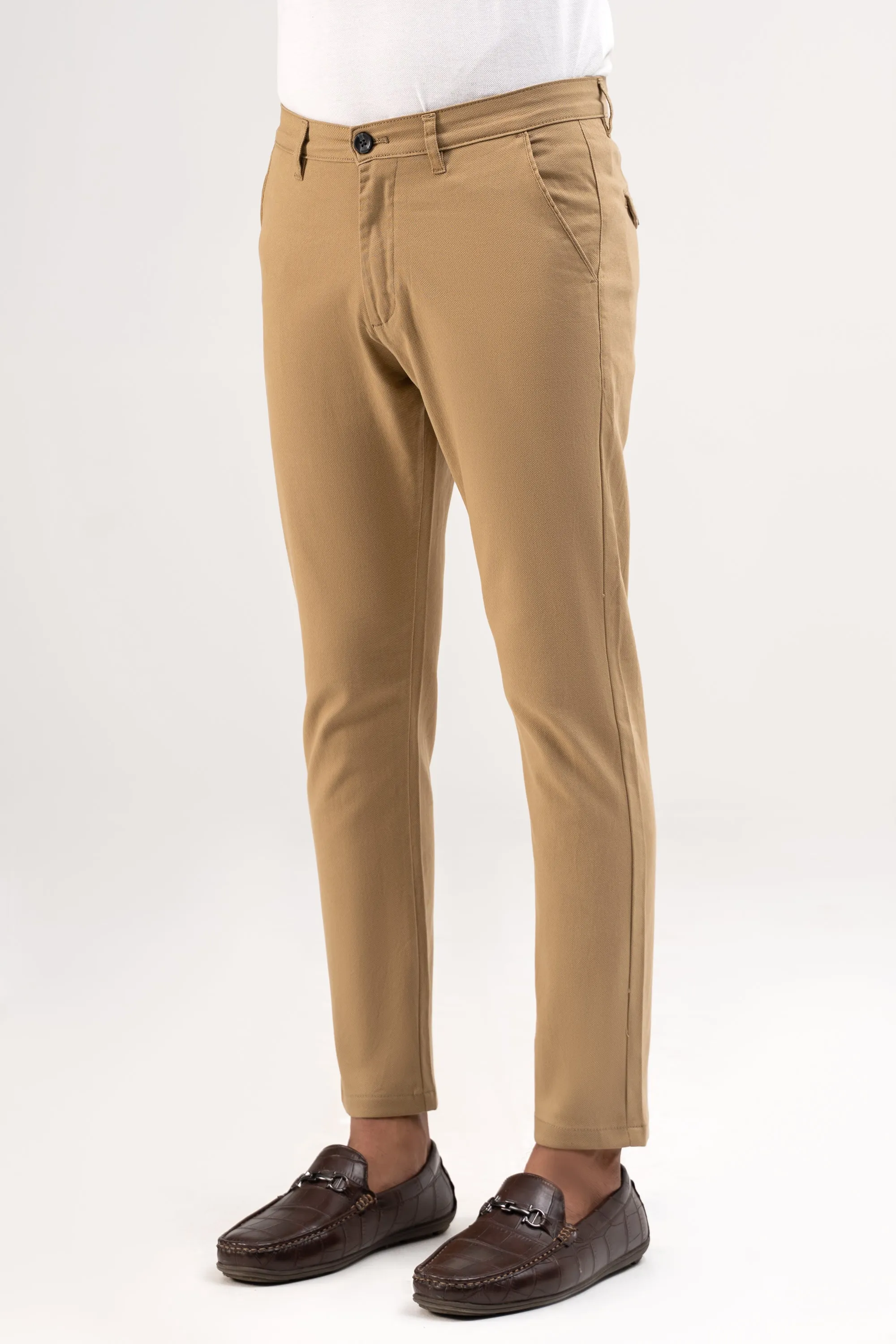 CROSS POCKET DOBBY PANT KHAKI