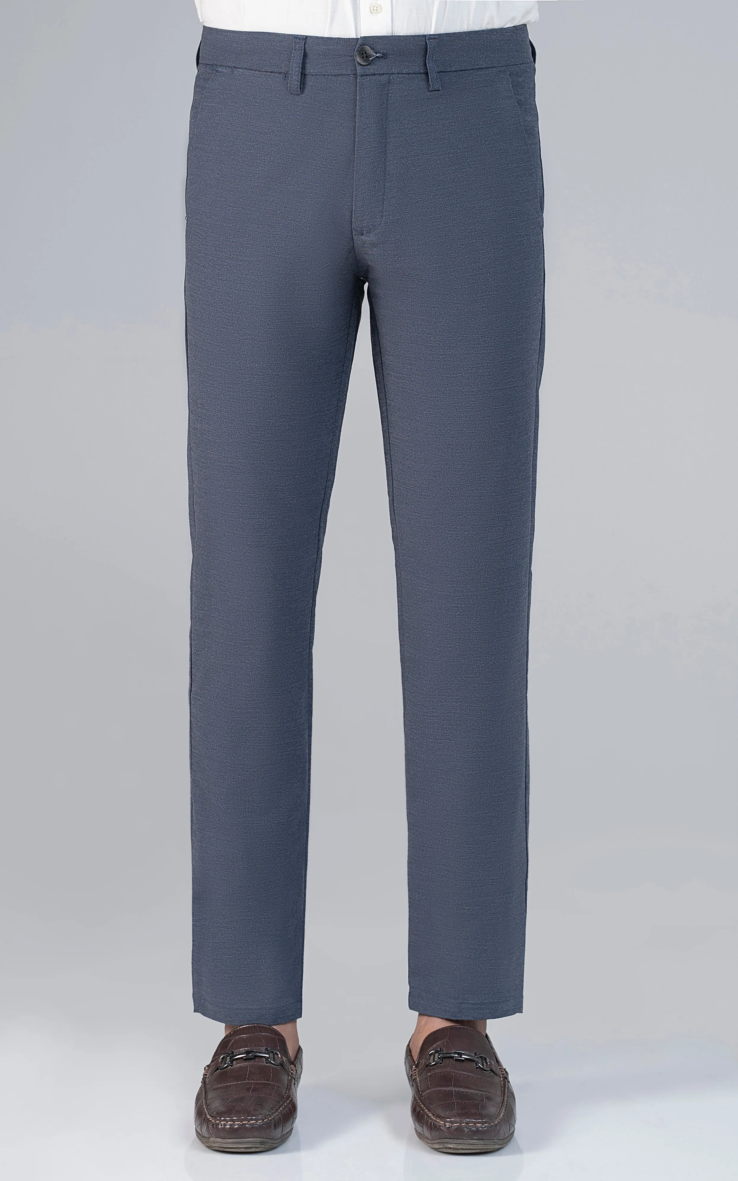 CROSS POCKET MELANGE PANT NAVY