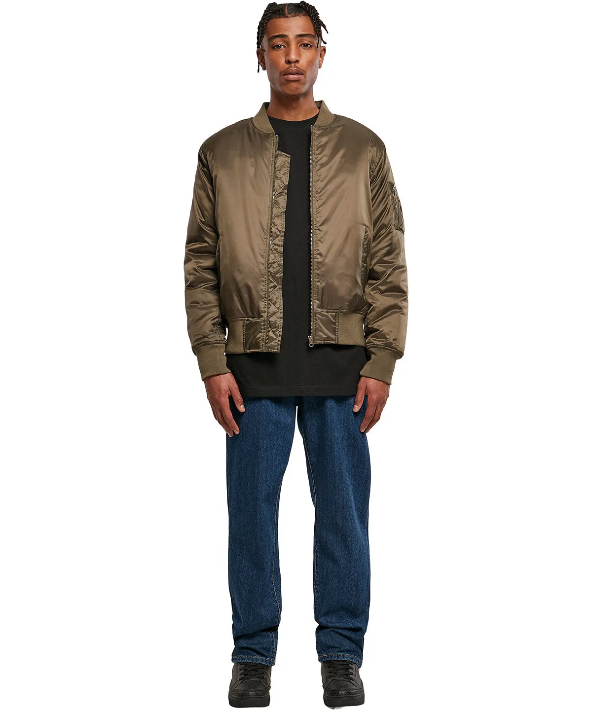 Dark Olive - Bomber jacket