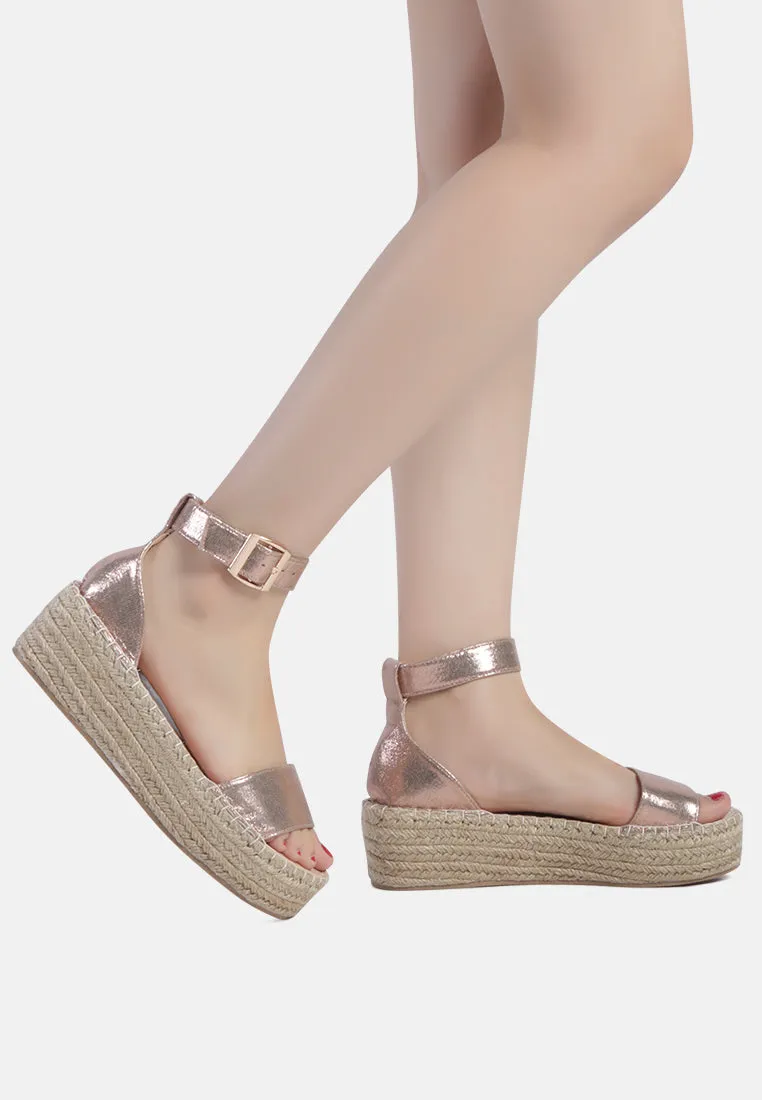 Diyora Braided Espadrilles Sandals