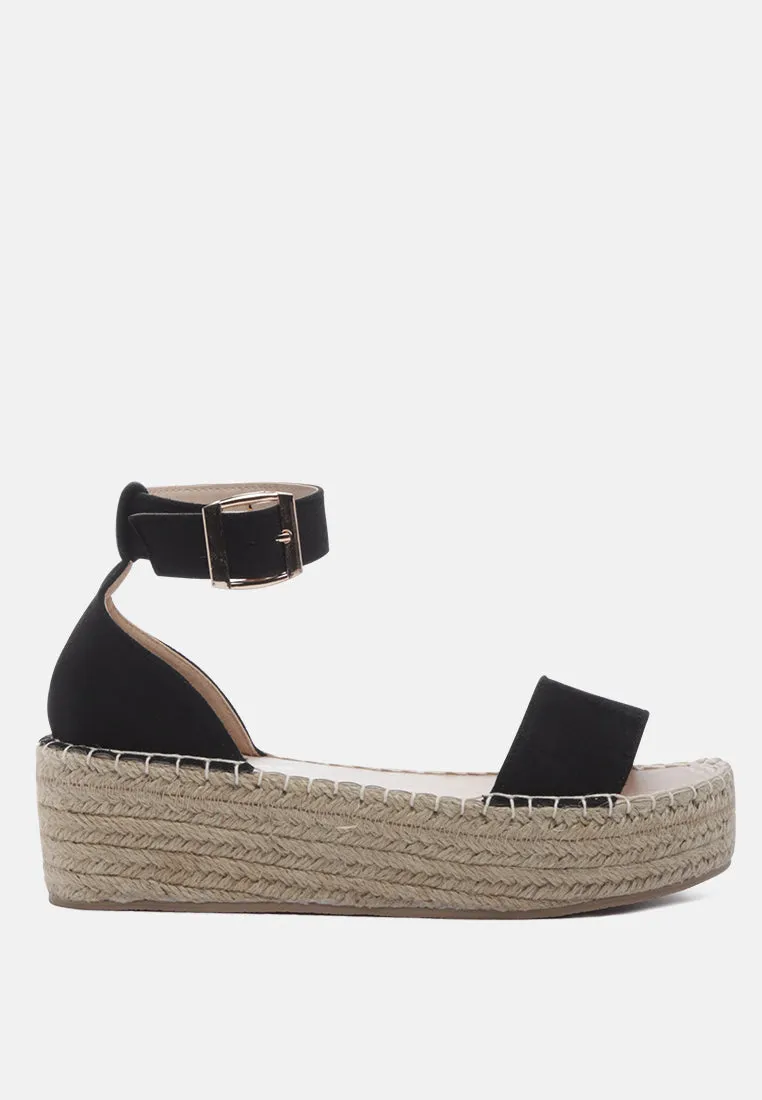 Diyora Braided Espadrilles Sandals