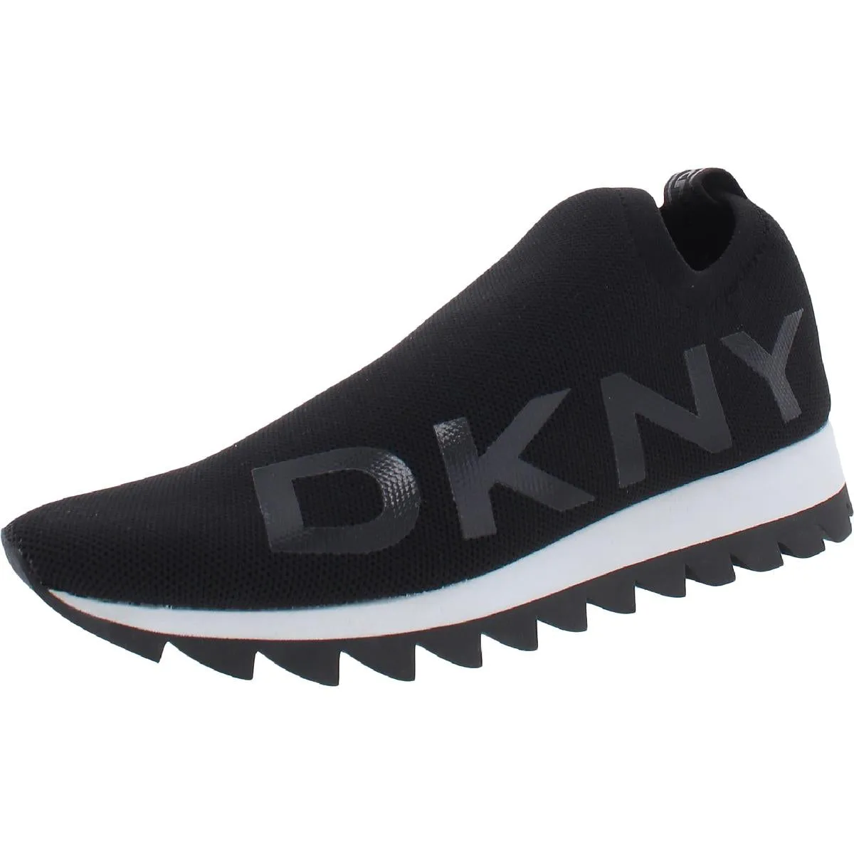 DKNY Womens Azer Slip On Running Sock Sneakers