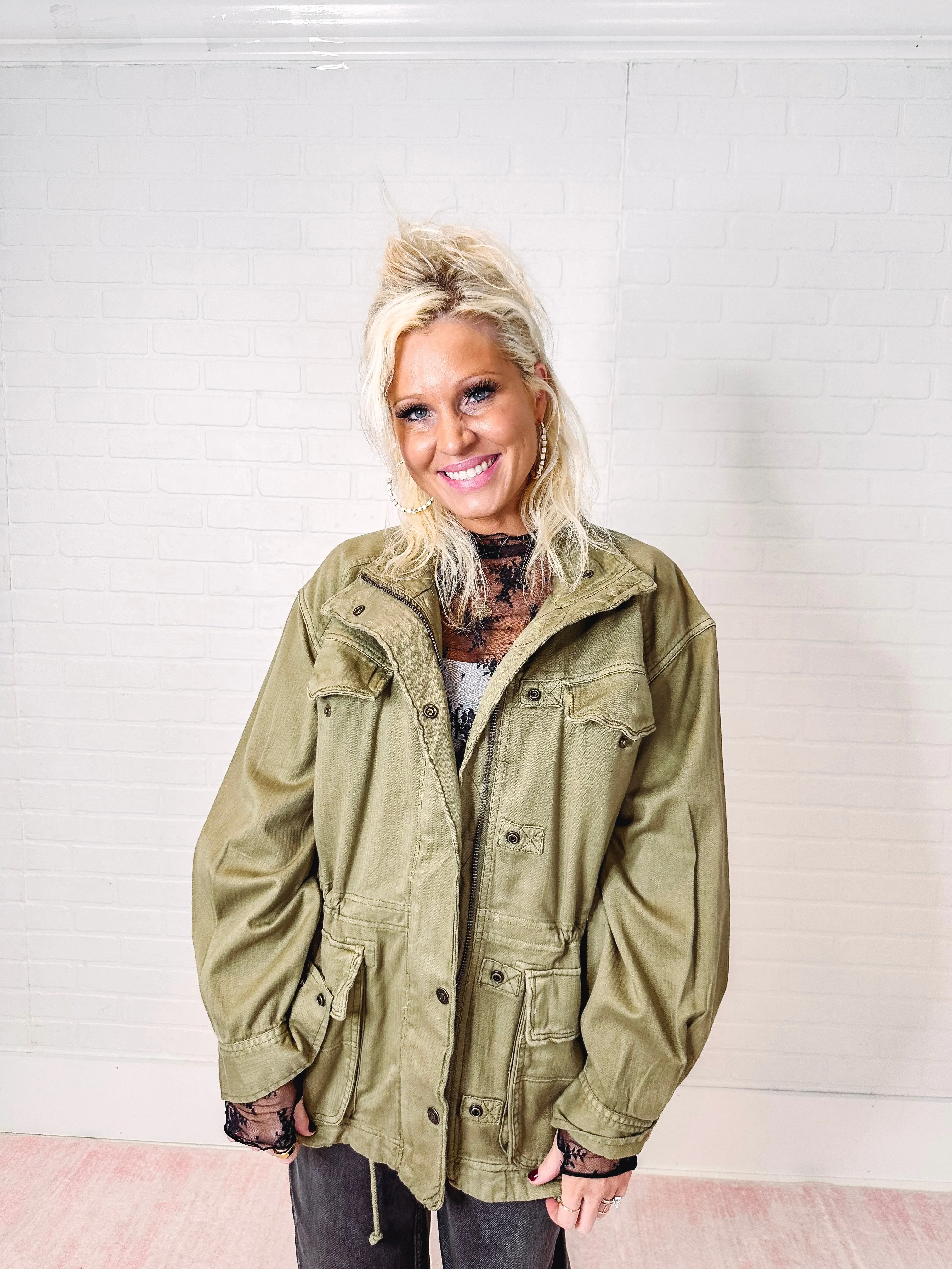 Free People Arya Utility Jacket