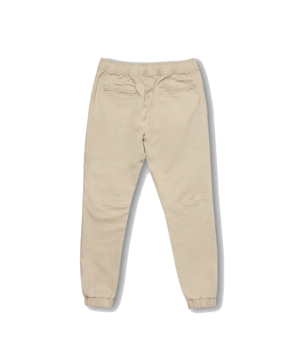 Henleys Blake Moto Jogger Pants (Stone)