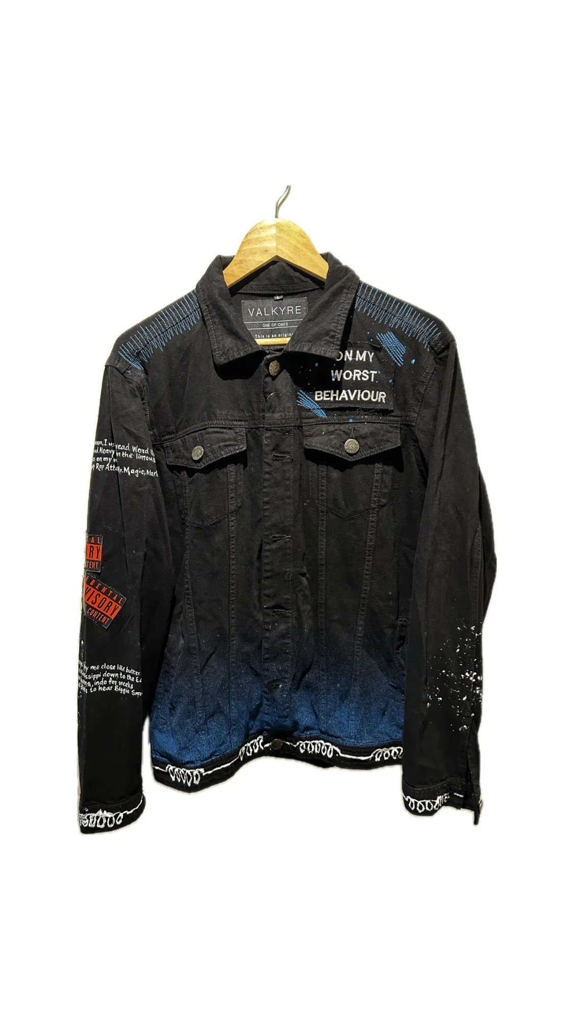 IT WAS ALL A DREAM' VANDALISM VALKYRE JACKET