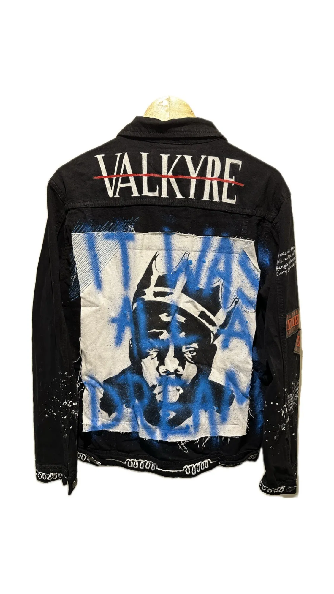 IT WAS ALL A DREAM' VANDALISM VALKYRE JACKET