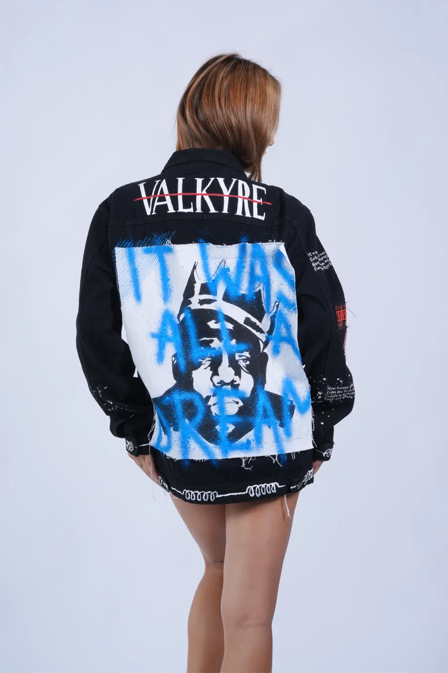 IT WAS ALL A DREAM' VANDALISM VALKYRE JACKET