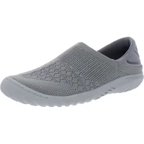 JBU by Jambu Womens Amelia Metallic Knit Slip-On Sneakers