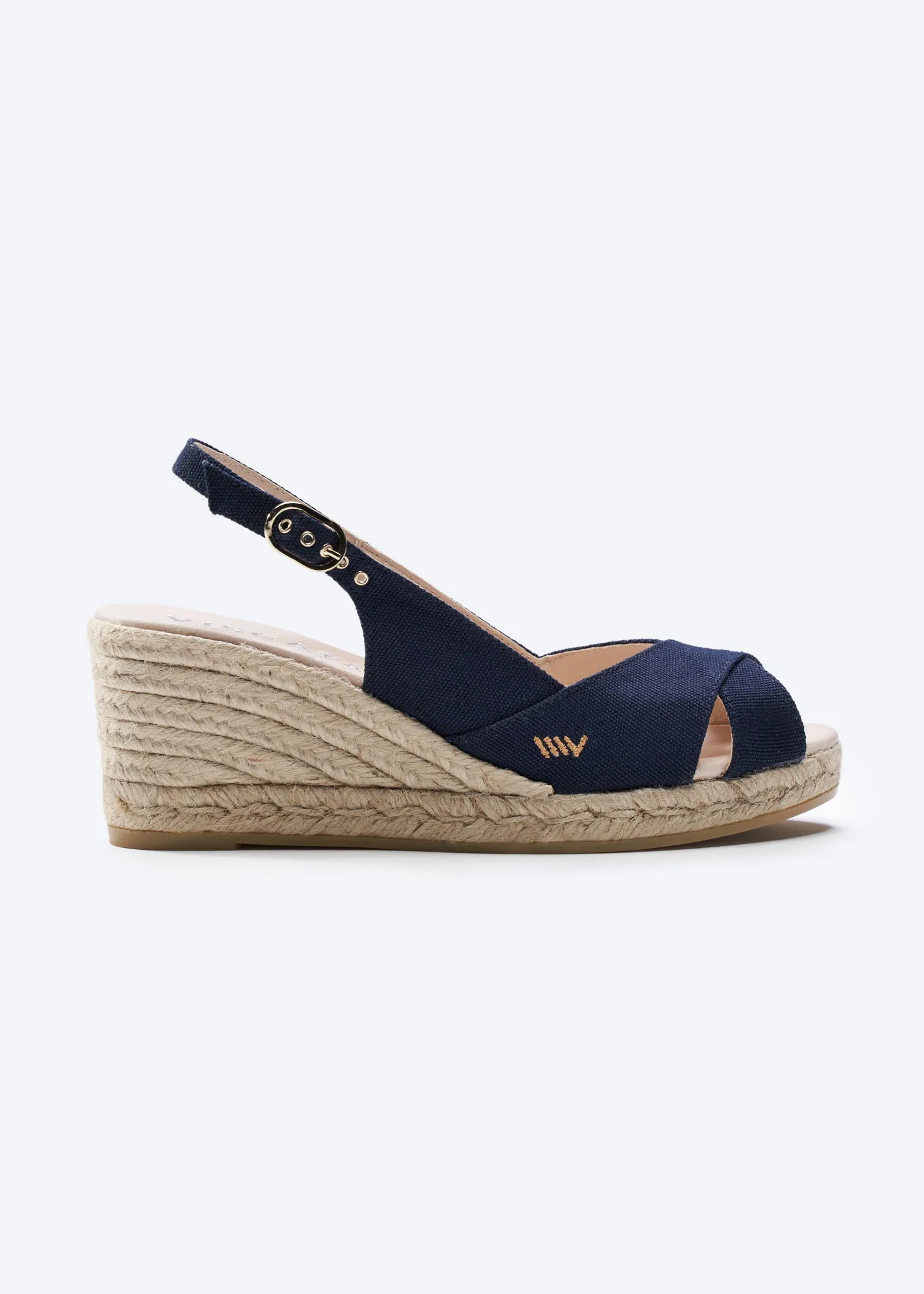 Llansa Canvas Espadrille Sandal Wedges