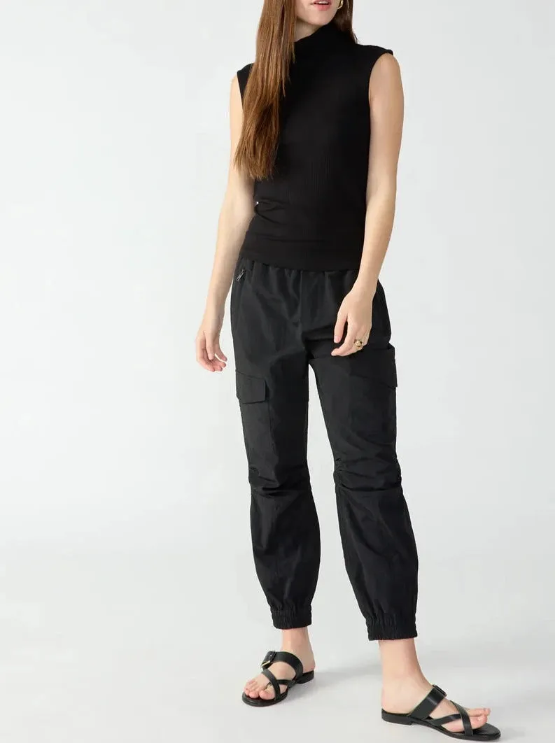 Lola Cargo Pant in Black