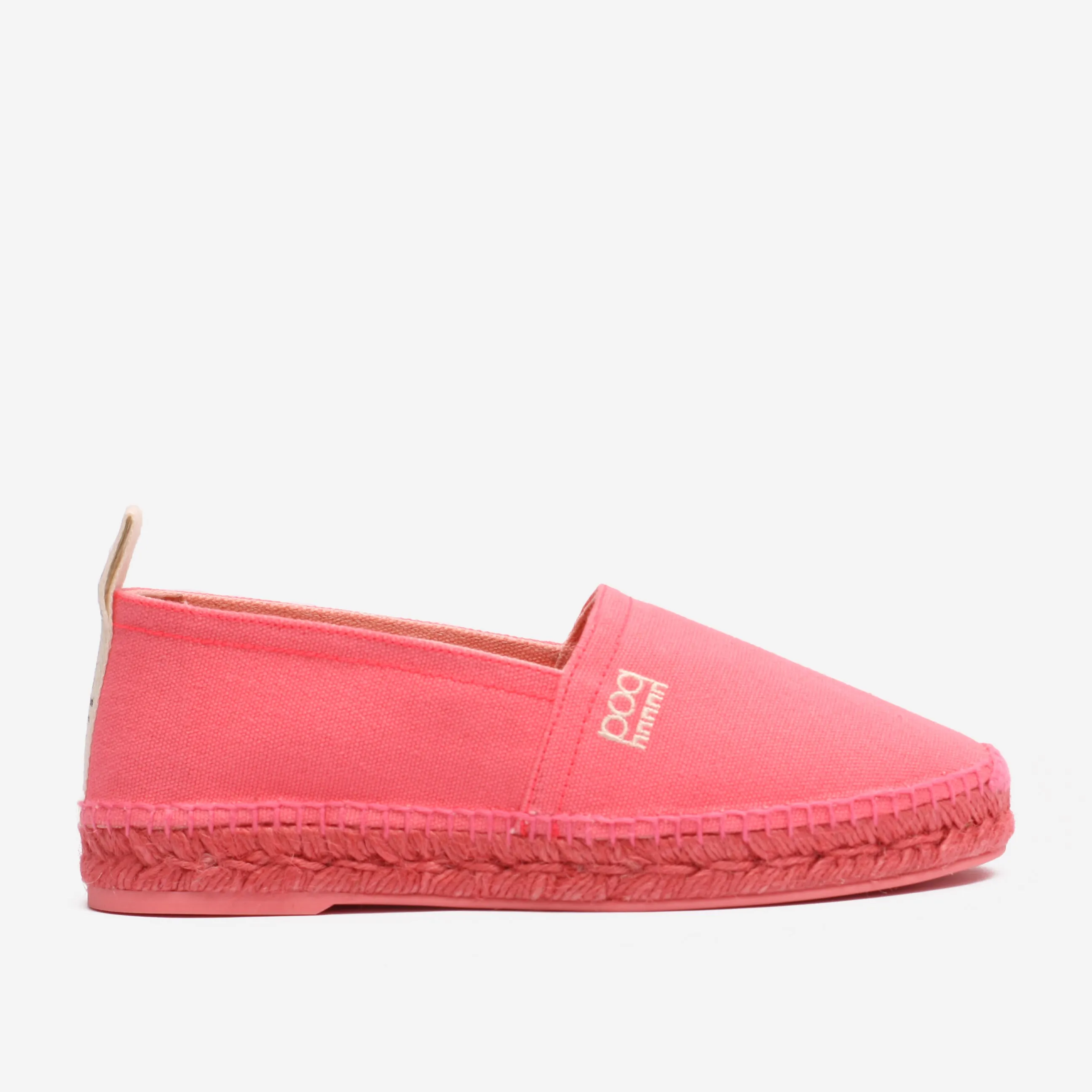 Luxury Espadrilles Women Lemán Canva Gum Pink