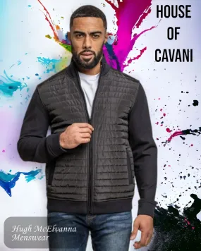 Men's Black House Of Cavani KELSEY Bomber Jacket