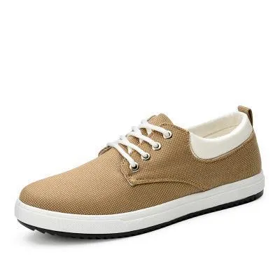 Mens Breathable Casual Lace Up Sneakers