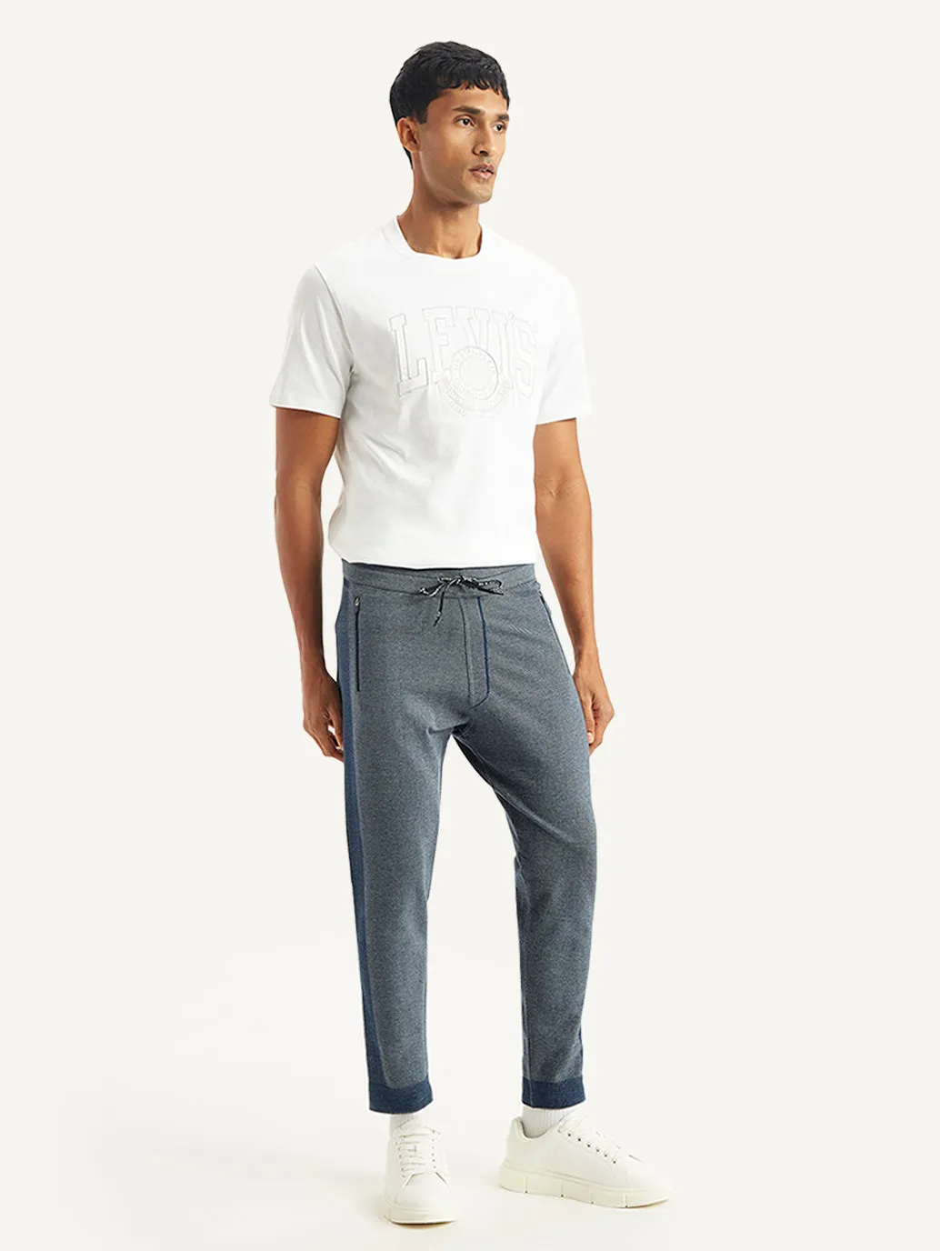 Men's Navy Jogger Trousers