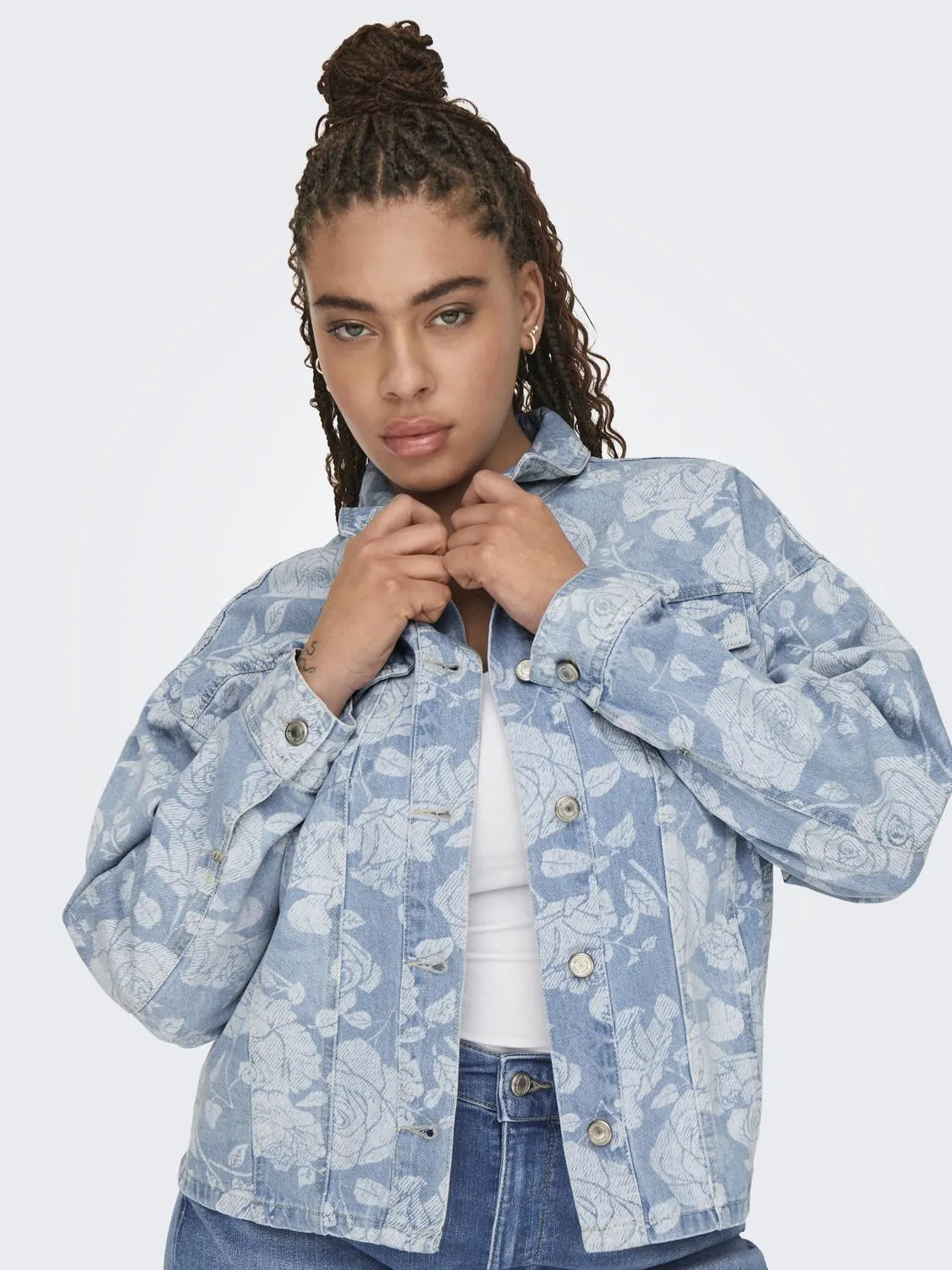 Only Carmakoma Zendaya Denim Jacket