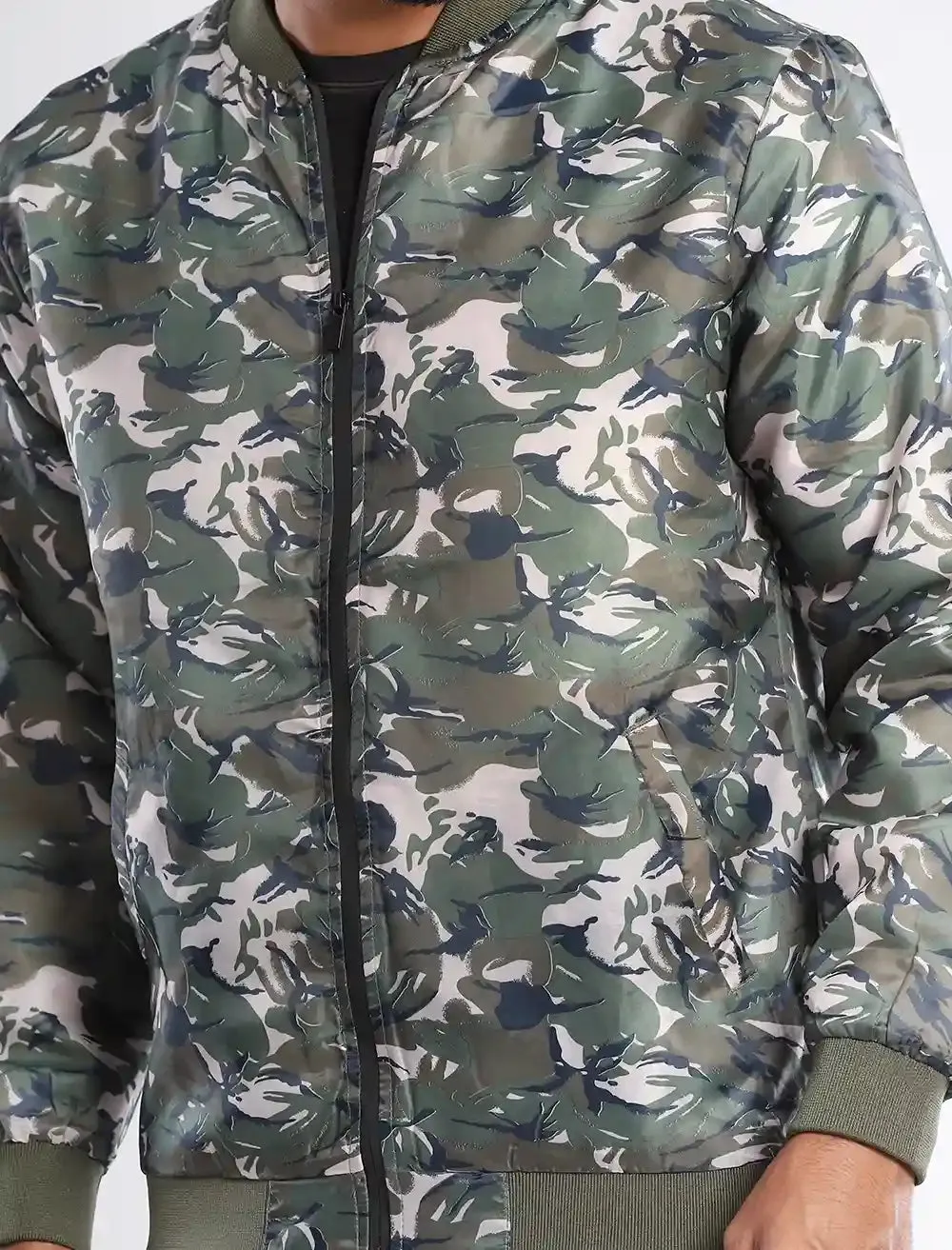 Padded Bomber Jacket