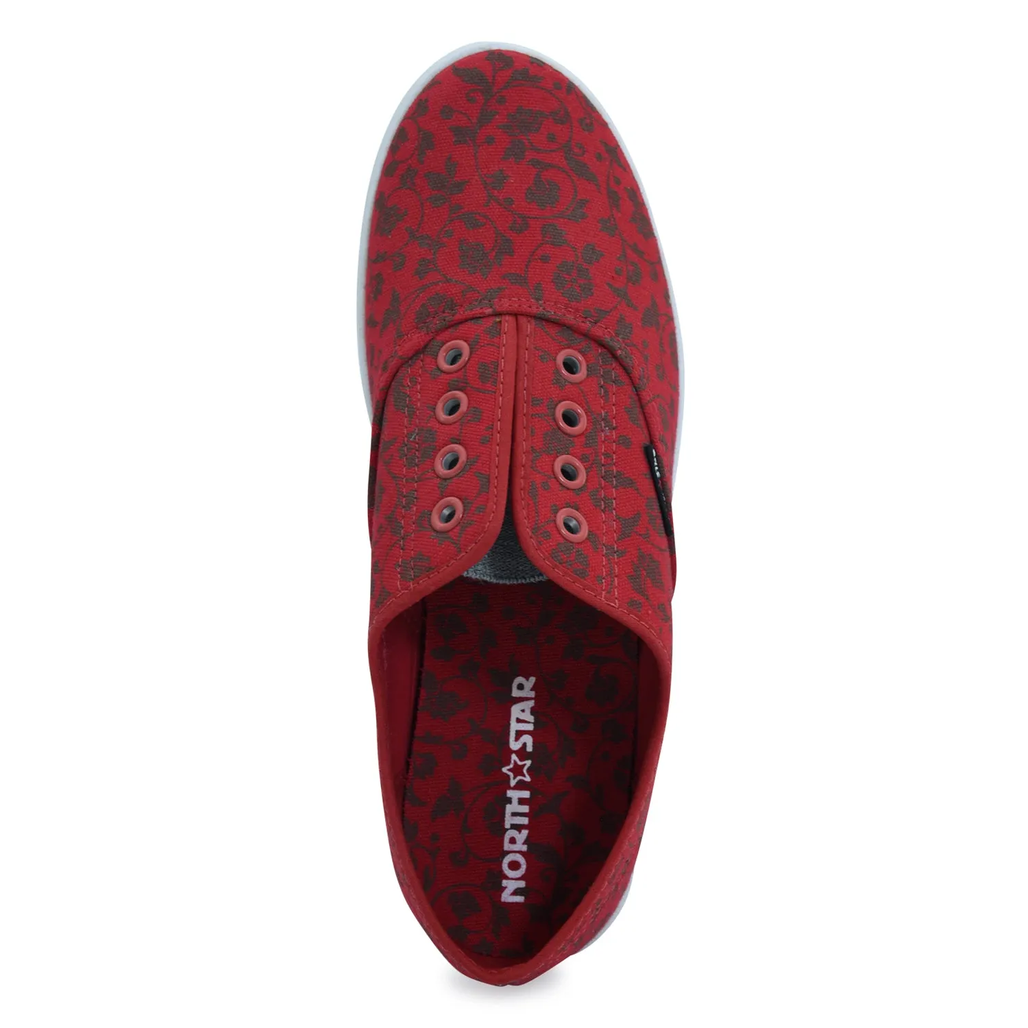 Red Casual Shoe for Women