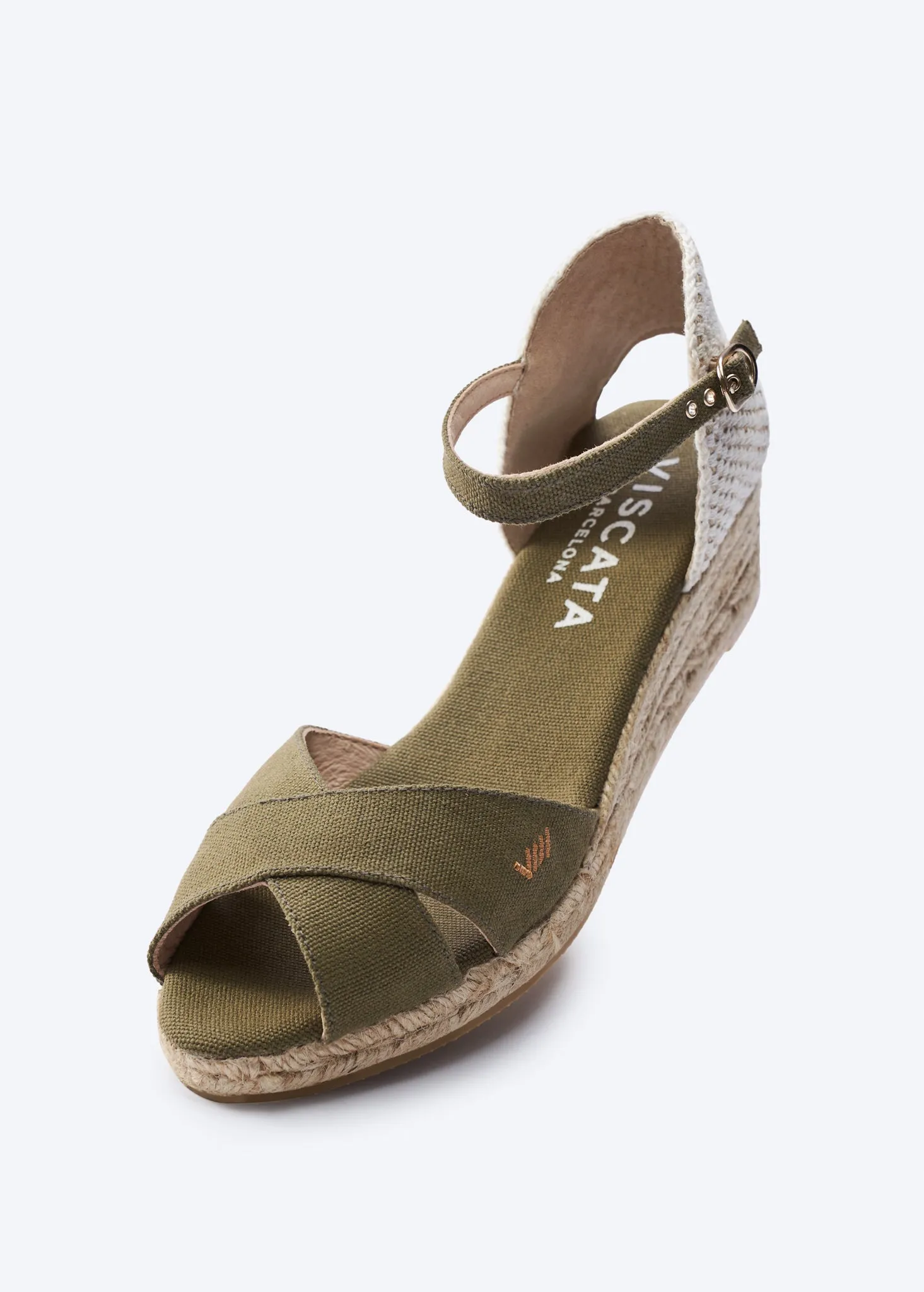 Salina Limited Edition Canvas Espadrille Sandal Wedges