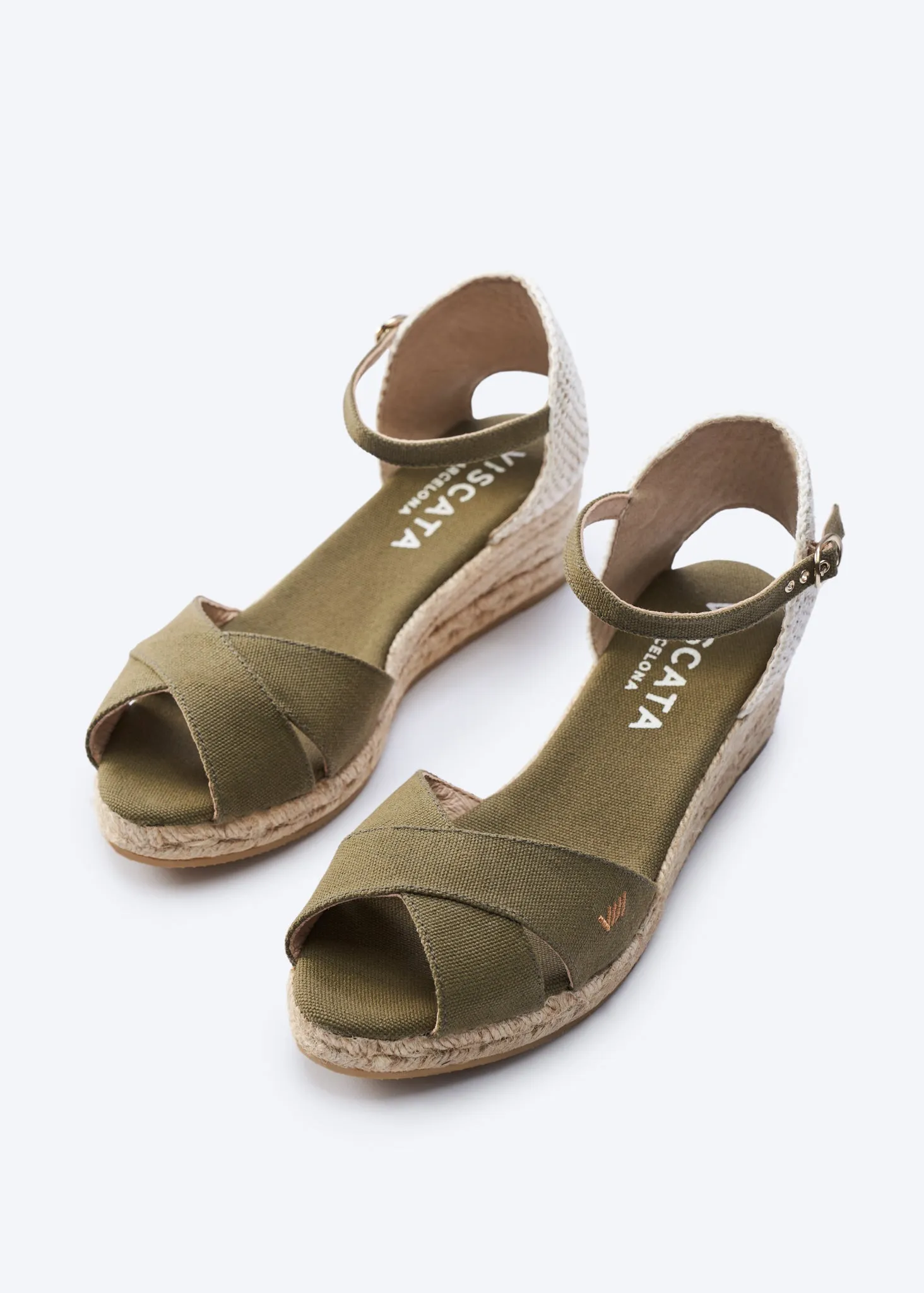 Salina Limited Edition Canvas Espadrille Sandal Wedges