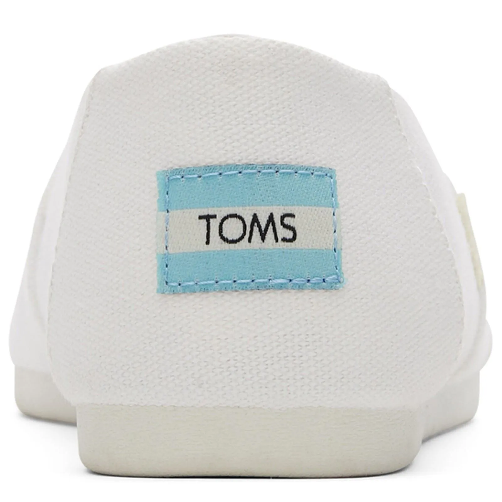 TOMS Alpargata 100% Cotton Women's White Espadrilles