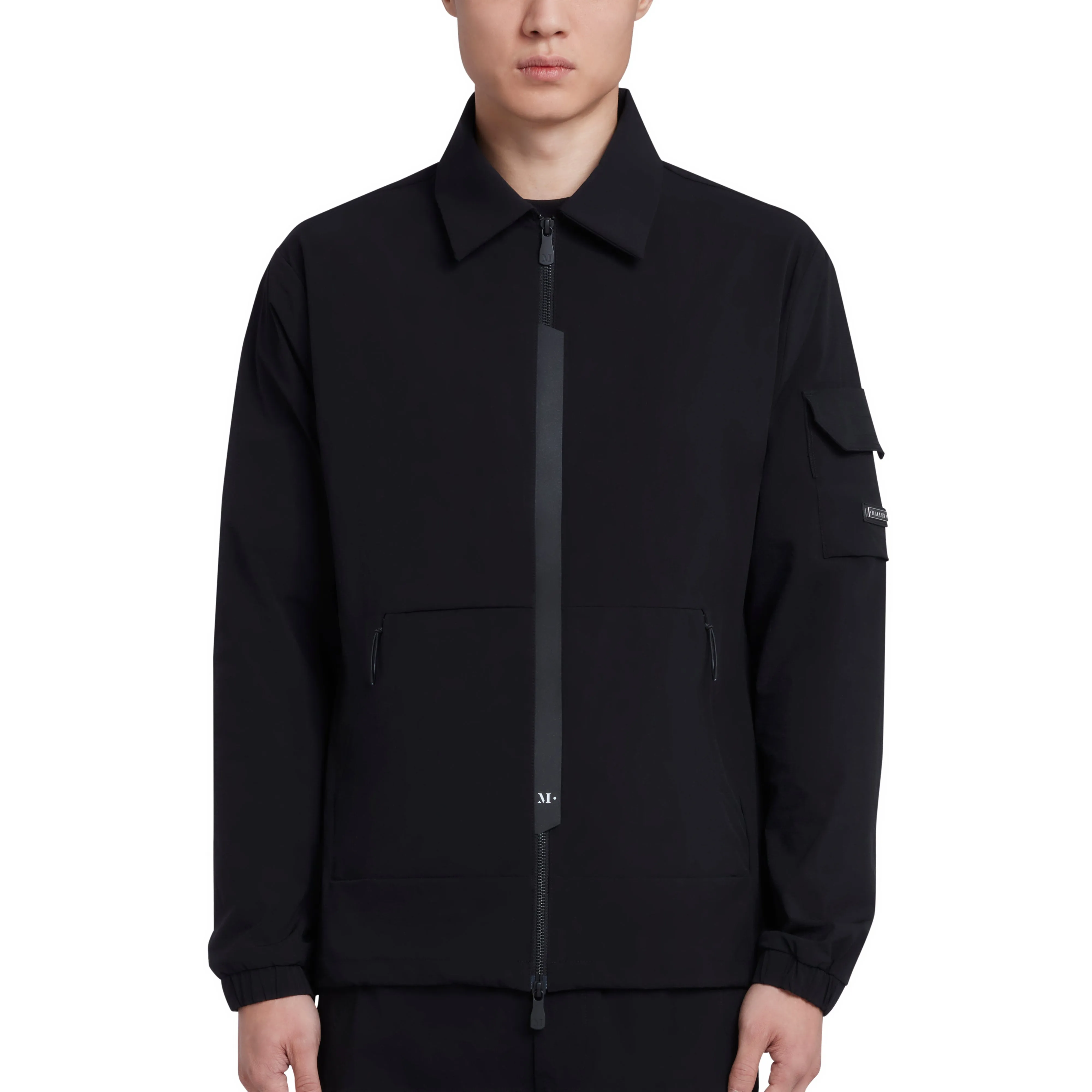 Utility Ripstop Overshirt Black