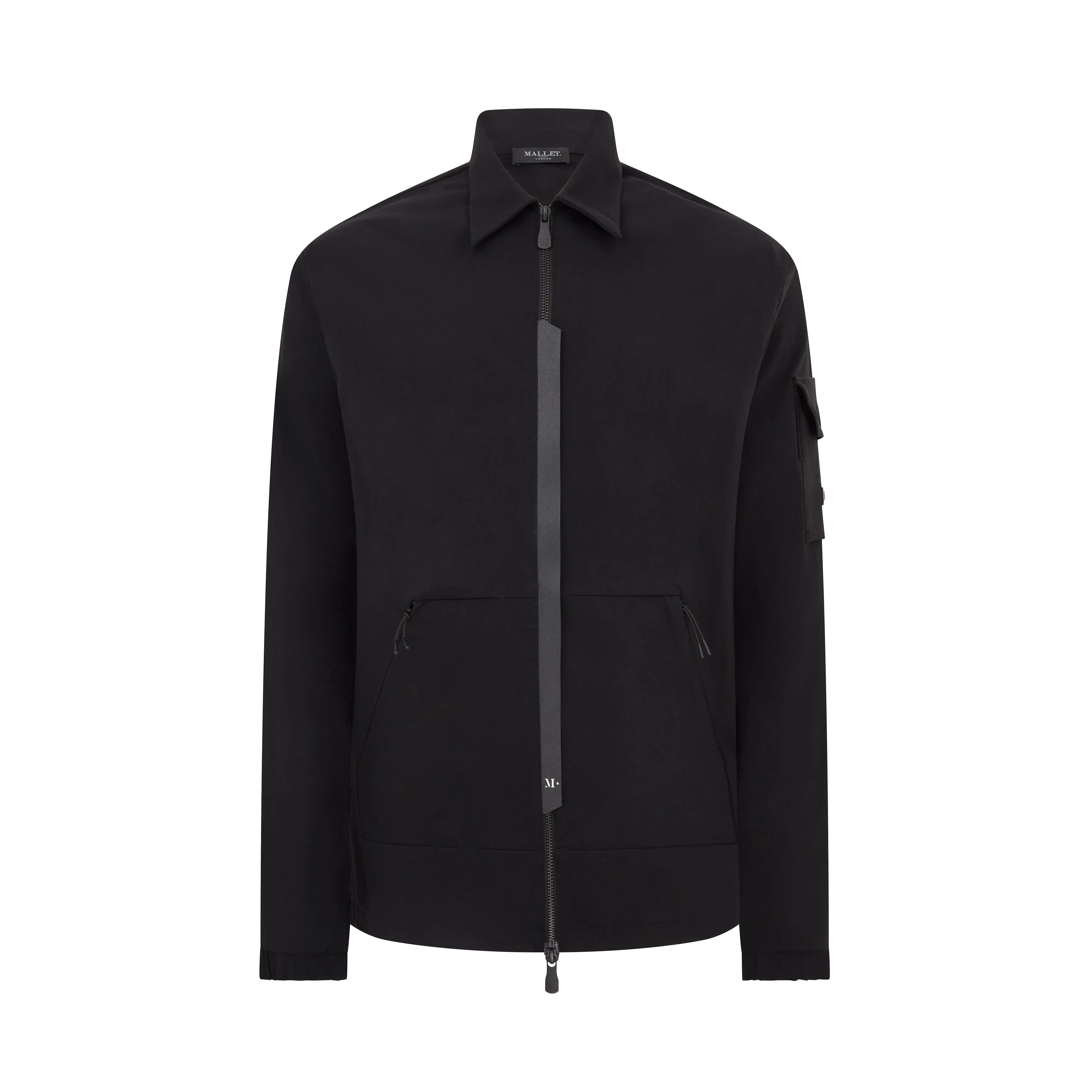 Utility Ripstop Overshirt Black