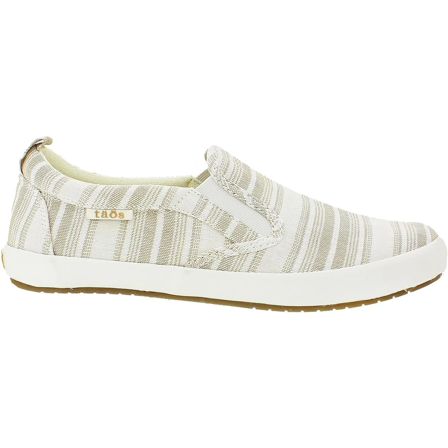 Women's Taos Dandy Tan Stripe Canvas