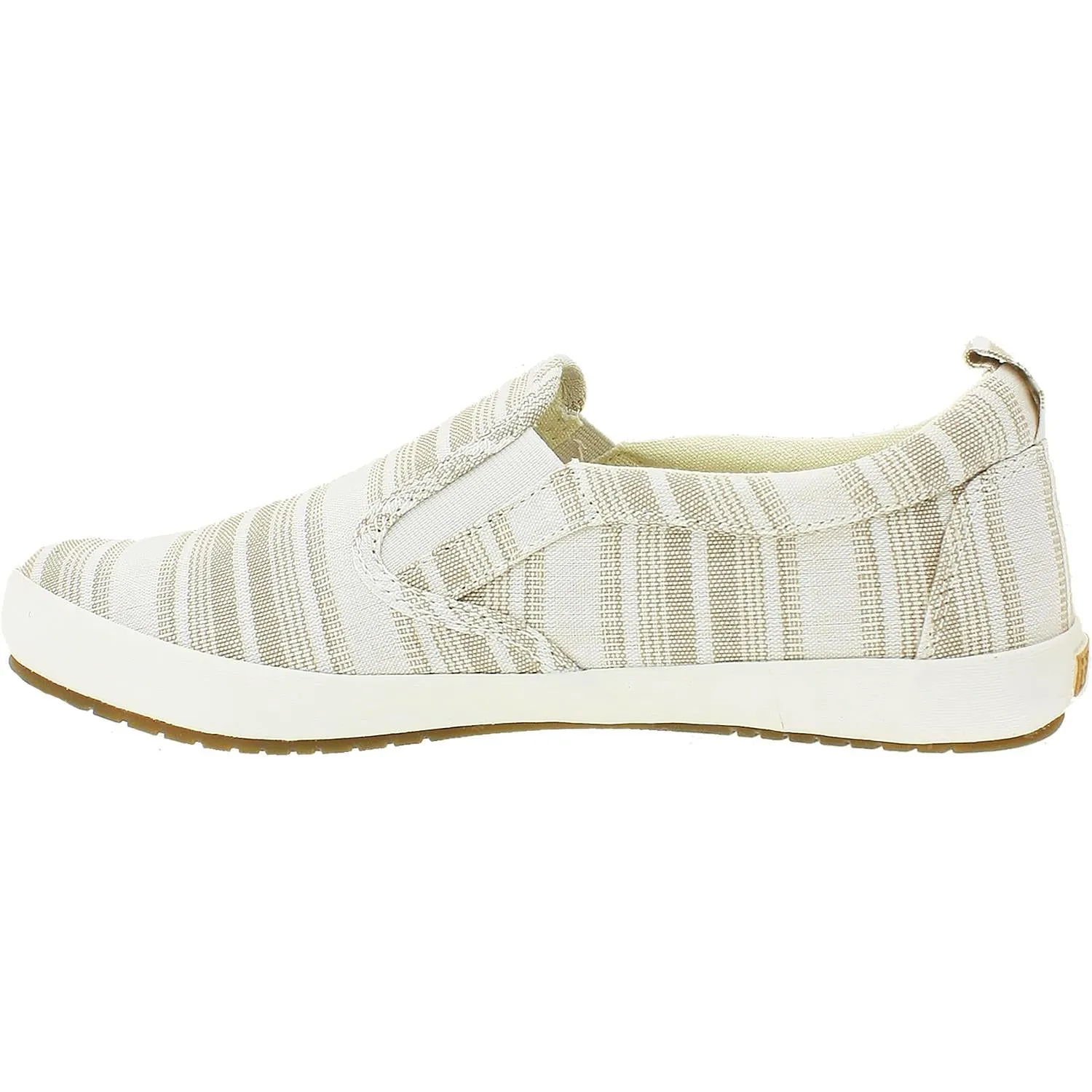 Women's Taos Dandy Tan Stripe Canvas